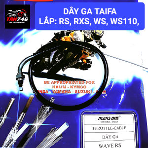 Dây ga RS TAIFA lắp cho WAVE RS WS110 WS100 WRSX và cho nhiều dòng xe số khác của hãng HD