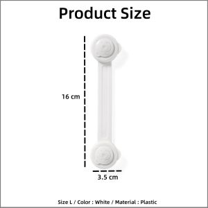 【i.Rumah】Multi-function Child Baby Safety Lock Cupboard Cabinet Door Drawer Security Lock Non Adjustable