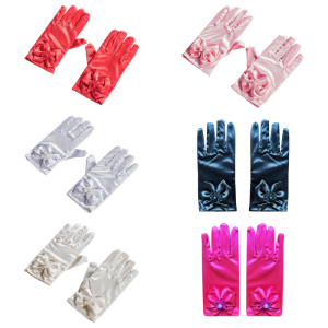 White Gloves Formal Gloves for Boys Girls Art Show Party White Gloves Formal Pageant for Etiquette