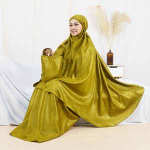 Mukena terbaru bahan katun rayon lembut adem nyaman dipakai