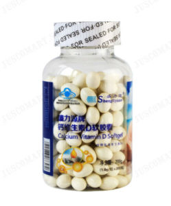 Adult Health Calcium Vitamin D Soft Capsules