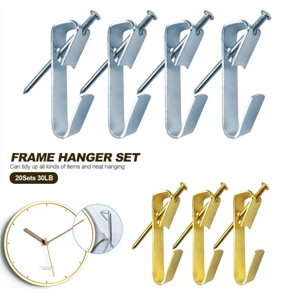 Hooks Hanging Pictures Wall, Metal Picture Frame Hangers