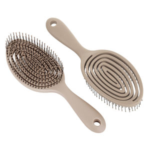 Xinzhi หวีแปรงนวดศีรษะแบบพกพา แปรงนวดผมที่ยืดหยุ่นและผ่อนคลาย หวีแปรงนวดผม แบบยืดหยุ่น สําหรับจัดแต่งทรงผม Elastic Massage Comb Hair