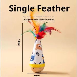 Tumbler Cat Toy Wobble Cat Toy—The Ultimate Boredom-buster That Lets Cats Entertain Themselves A Toy Featuring Both Tumbling and Twisting Actions Shop 2