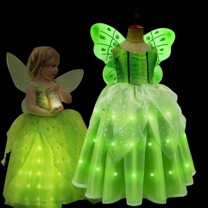 strapless open back dress Princess Dress- Blue Princess Wedding Dresses and Dress Up for Toddlers 5