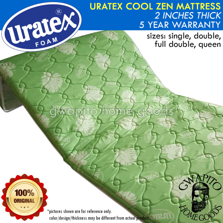 Uratex Cool Zen Banig Mattress Trifold 2 inches thick 100 Original