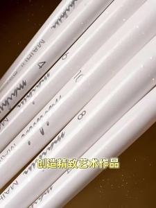 Rouge Red Digital Oil Painting Brush Set Nylon Wool Gouache Professional Watercolor Pen Only for Art Painting round Head Flat Head