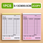 10PCS Receipt For Business 2 Copy 3 Copy Delivery Receipt Paper Resibo Carbonized Receipt Official Receipt Invoice