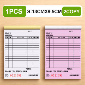 10PCS Receipt For Business 2 Copy 3 Copy Delivery Receipt Paper Resibo Carbonized Receipt Official Receipt Invoice