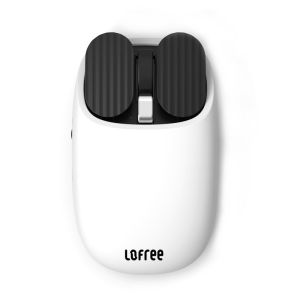 LOFREE Lofe Maus Potato Chips 2.4G Wireless Mouse Portable Bluetooth Mouse | 5 Adjustable DPI Levels | 2.4G & Bluetooth
