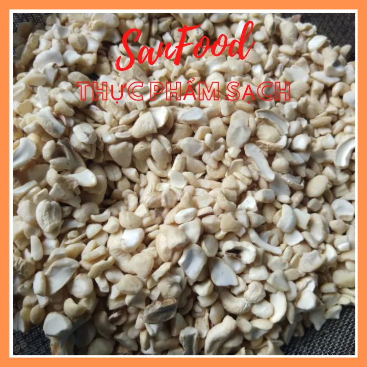 1KG Nhân Hạt Điều Sống Tấm Dùng Làm Sữa Hạt SANFOOD hạt điều sống, hạt điều tách vỏ, hạt điều dùng làm sữa, hạt dinh dưỡng cao cấp, hạt nấu sữa