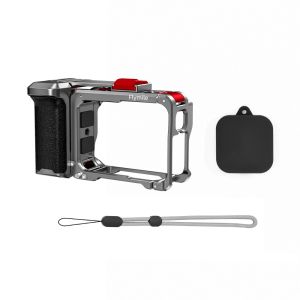 LINSBAYWU Quick Release Xplorer Grip Kit Camera Frame Shutter Button Aluminum Alloy Rabbit Cage Comfortable Grip Camera Grip Handle for Insta360 Ace Pro 2/Ace Pro Camera Accessories