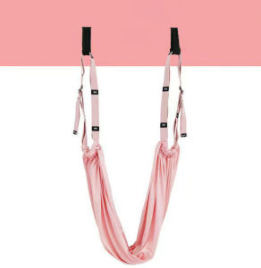 Tali Yoga Aerial Perlengkapan Yoga Swing Ayunan Yoga Untuk Latihan Split Kaki Yoga