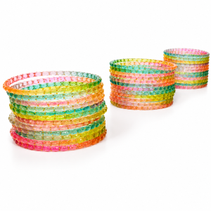 Colorful Glass Bangles Set | Traditional Ethnic Wear Bangles for Women & Girls (Set of 12 Pcs | Size - 2.5 Inch)