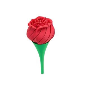 VGMJ Romantic 3D Printed Twist Rose Novelty Gift Bloom Flower Twist Flower Stress Toy Creative Deformable Fidget Sensory Rose Office Desk