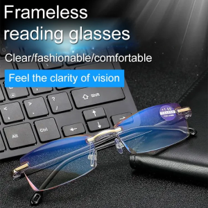 Old Retina Foldable Anti-hair Loss Reading Glasses High-definition Vision Soft Durable Imported Technology