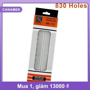 【CANAMEK】 400 điểm Breadboard solderless PCB nguyên mẫu Mini Board với Jumper Cáp gói cho DIY thiết bị điện tử nghiên cứu
