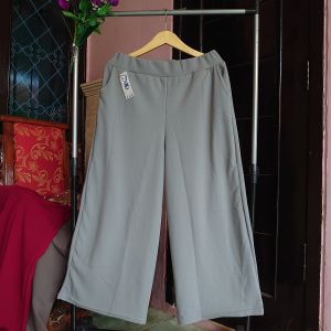 REAL PICT ! 💯 KULOT POLOS KASUAL BIG ALL SIZE 3XL-5XL / BB 50-99KG ADA / MELAR & NYAMAN COD✅ CREPE PREMIUM TEBAL & SOFT celana panjang wanita/XXXL/kasual other