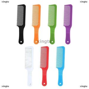 [COD] xingtu Professional Salon Barber Hair Clipper Accessories Flat Head Cut Comb Anti-static Hair Styling Wide Tooth Men Cut Hair Brush