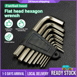 9pcs Allen Key Wrench Set Ball Point Flat Head Hex Torx Star Extra Long CRV S2 Allenkey Screwdriver Spanner Spline Key