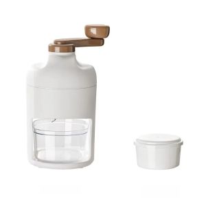 KEND Portable Hand-operated Ice Shaver Small Multifunction Manual Ice Crusher Ice Breaker Hand Operated Shaved Ice Machine Home