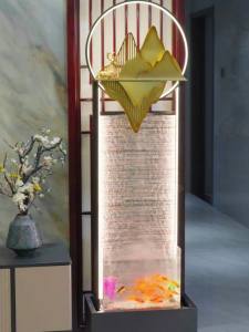Home Decoration Items Water Fountain Decorative Accessories Water Fountain Indoor Water feature for wealth generation circulating water feature for living room viewing Water Fountain Indoor Feng Shui