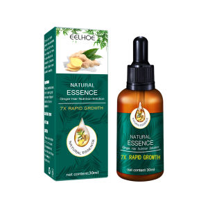 Eelhoe Ginger Hair Nutririon Solution Rapid treatment for hair growth 7x anti-loss treatment fast hair growth ginger serum essential oil(30ml)