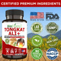 Biofinest Tongkat Ali 500mg - Maca Root Horny Goat Weed Saw Palmetto Tribulus L Arginine - Energy Stamina Vitality Endurance - Longjack (Eurycoma Longifoli) Extract Male Enhancement Supplement - Made in USA (180 Veg. Capsules). 