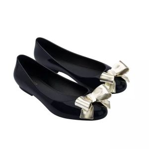 Melissa Ori1:1 with Gold Bownot anti slip & flat ( SIZE 35/36 - 39 )