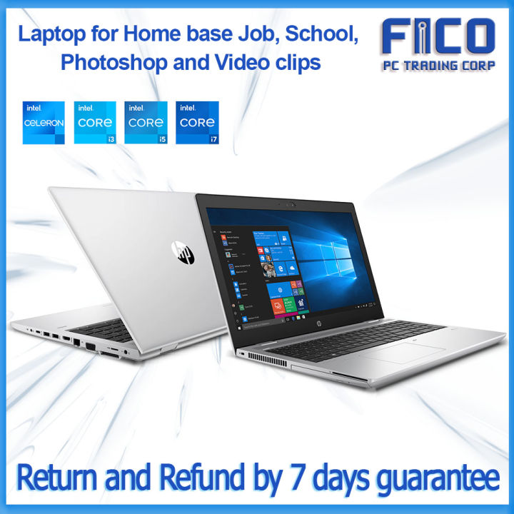 DELL and HP Laptop Intel Core i5/i3/CELERON 4GB/8GB/16GB