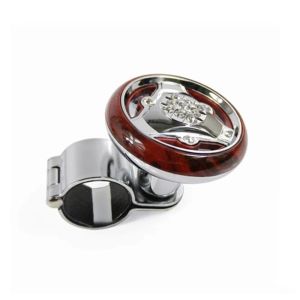 QEFEE ABS Steering Wheel Spinner Knob Adapter Car Turning Steering Wheel Ball Handle Universal Rotating Car Accessories Auto