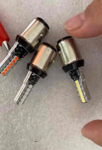 Lampu Rem Mobil Motor 12 Volt Nyala Strobo 12 LED NEW