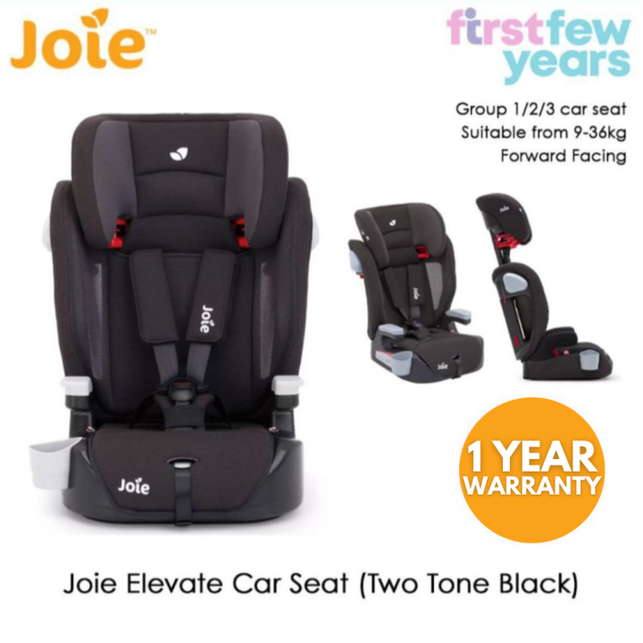 Joie Elevate Car Seat Group 1/2/3 (936kg) 3 Colours Lazada Singapore