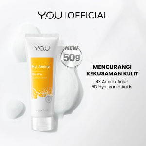 You Hy Amino Facial Wash | Anti Acne | Oil Control | Brightening | Hydrating | Bye Byeteria 50ml 100ml