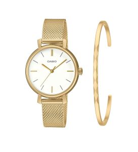 Casio นาฬิกาข้อมือผู้หญิง รุ่น LTP-2024VMG-7CDR (30mm) Lady Watch Quartz