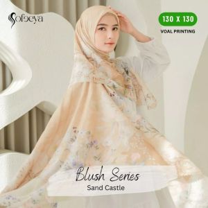 Hijab Syari Daily Voal Motif Printing Blush Series - Gratis Ongkir ke Seluruh Indonesia!