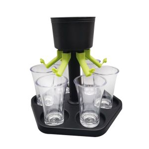 SKJK Food Grade Practical PE Whisky Dispense Funnel Drinking Game for Bar Party Home Bar Accessories Wine Set Beer Dispenser Rack Wine Dispenser
