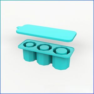 แม่พิมพ์ถาดน้ำแข็ง การปั้นอย่างรวดเร็ว แม่พิมพ์ถาดน้ำแข็ง สะอาดด้วยการฟลัชเพียงครั้งเดียว พื้นผิวเรียบ