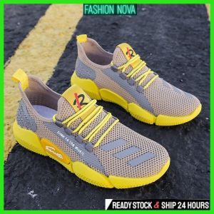 Fashion Nova 🎁 Ready Stock 🌈Musico Fashionable Sneaker Summer Breathable Men Running Shoes Casual Style