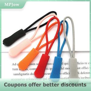 【MPJow】 New 10pcs Zipper Pull Puller End Fit Rope Tag Replacement Clip Broken Buckle Fixer Zip Cord Tab Travel Bag Suitcase Tent