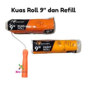 Kuas Roll Plus Refill 9 inch Wilmer