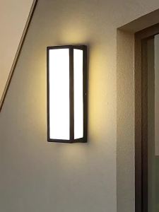 SXH LED Outdoor wall lamp waterproof minimalist hotel garden courtyard lamp ultra-bright stair balcony lamp outdoor villa lighting fixture