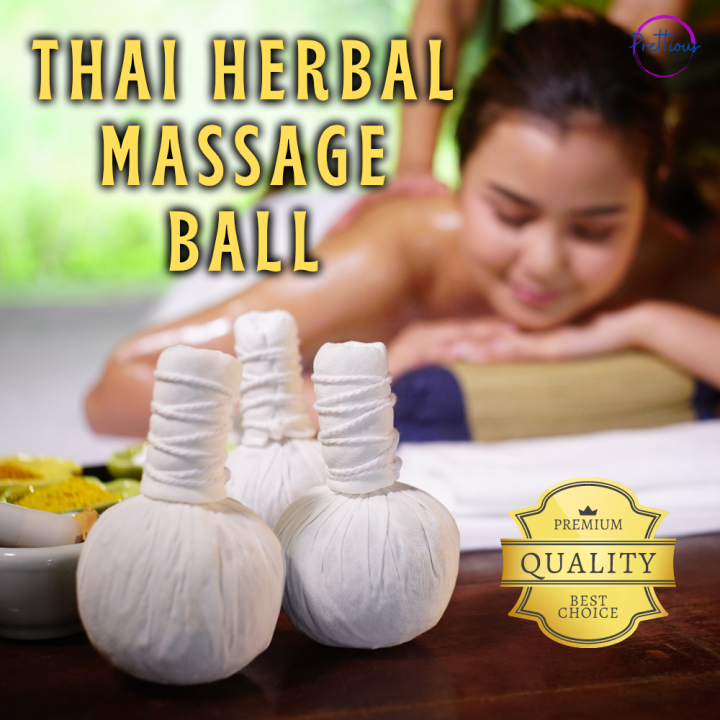 Thai Herbal Ball Compress for Massage 200g Thai SPA Home Healthy Care ...