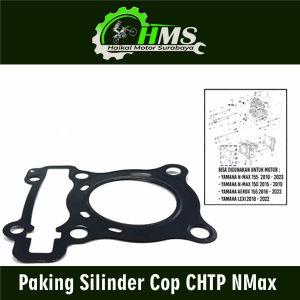 Paking Silinder Cop CHTP NMax - Gasket Packing Peking Cylinder Silinder Block Head Kop Atas Yamaha