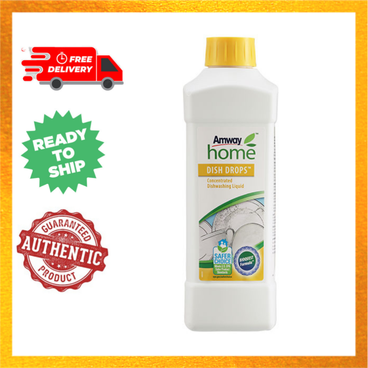 Amway DISH DROPS Concentrated Dishwashing Liquid 1L Lazada
