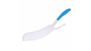 Shower Brush Long HandleBath Brush Long Curved Handle Soft Sponge Body Cleaning Exfoliating Shower Brushes Back Brush Scrubber Body Skin Exfoliation Tool Handled Bath Body Brush for Men Women