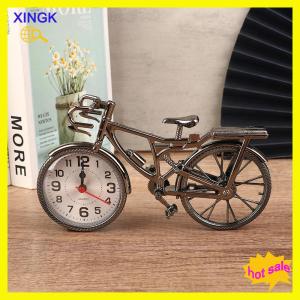 XINGK Cổ Điển Chữ Số Ả Rập Xe Đạp Hình Dạng Sáng Tạo Bảng Đồng Hồ Báo Thức Trang Trí Nội Thất Phòng Máy Tính Để Bàn Trang Trí Thủ Công Quà Tặng