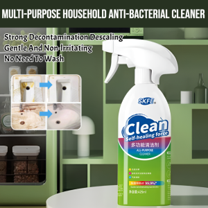 Multi-Purpose Household Anti-Bacterial Cleaner Fabric Floor Oil Stain Cleaner Strong Decontamination Descaling Water-Free Stain Removal Stain-Free Leaving No Marks