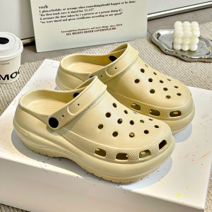 New Summer Model Light-Wheel Thick-Soled Clog Sandals For Women Breathable Outdoor Beach Non-Slip Platform 7Cm Eva Sandals