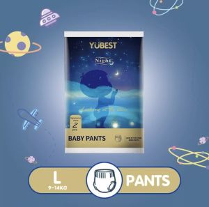 แพมเพิส YUBEST Night ผ้าอ้อมเด็กกางเกง แบบพกพา บางเฉียบใส่สบายไม่อับชื้น ซึมซับได้ดี สัมผัสนุ่มและอ่อนโยนดุจก้อนเมฆ